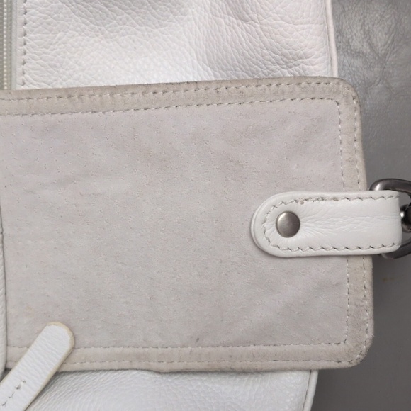 Vera Pelle White Shoulder Bag - Picture 5 of 11